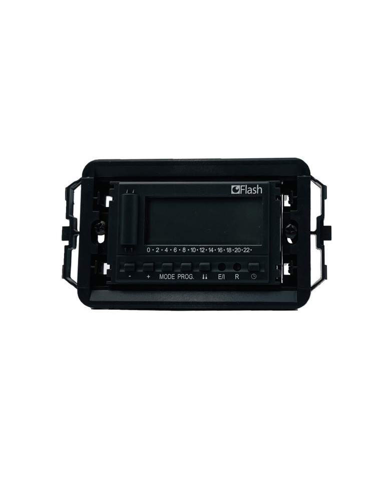 Cronotermostato Elettronico Ad Incasso Flash HAGER - 43012