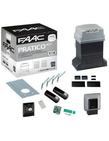 Kit Automazione Cancello Battente A Bagno D'olio 746C PRATICO KIT 230v 600kg -Garanzia Italia- FAAC - 105940