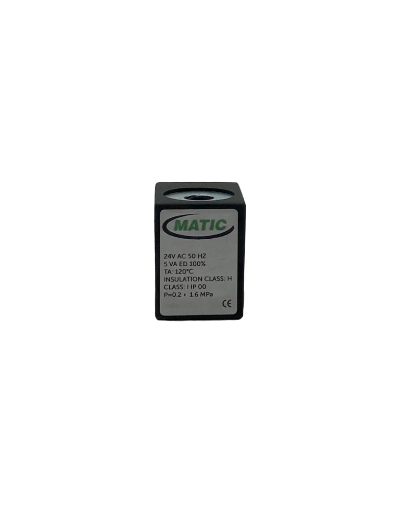 Bobina Matic Per Elettrovalvola Fino a 1"1/4 24V AC 50HZ + Connettore Valvole MATIC - GGBD