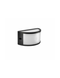Applique Lampada Da Muro In Alluminio Antracite Segovia 1 E27 IP54 Shot BOT LIGHTING - SEGOVIA1E27G