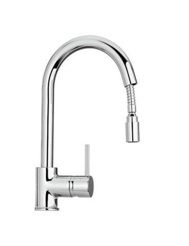 Miscelatore Monocomando Monof. Lavello Cox Con Doccetta Estraibile PAINI - 78CR591