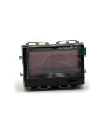 Cronotermostato Settimanale Touch Da Incasso Da Vinci Antracite TECNOSWITCH - CR615GR