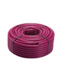 Tubo Flessibile Corrugato Per Impianti Elettrici Con Tirafili D.20 100M. Lilla Pvc Serie Tieffe TUBIFOR - TF01020LT100