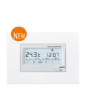 Cronotermostato Touch Settimanale Con Mascherine Intercambiabili Bianca E Antracite TECNOSWITCH - CR615BG