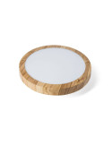 Plafoniera Circolare Dowlight Deco Effetto Legno 4000K ALVERLAMP - DLM2040SN