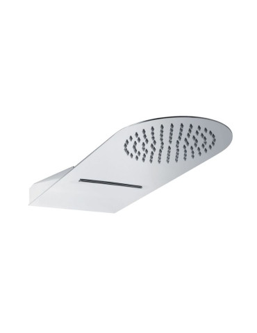BARCELLONA Soffione A Parete Cromato Arrotondato SPHERA - SD2350253CR