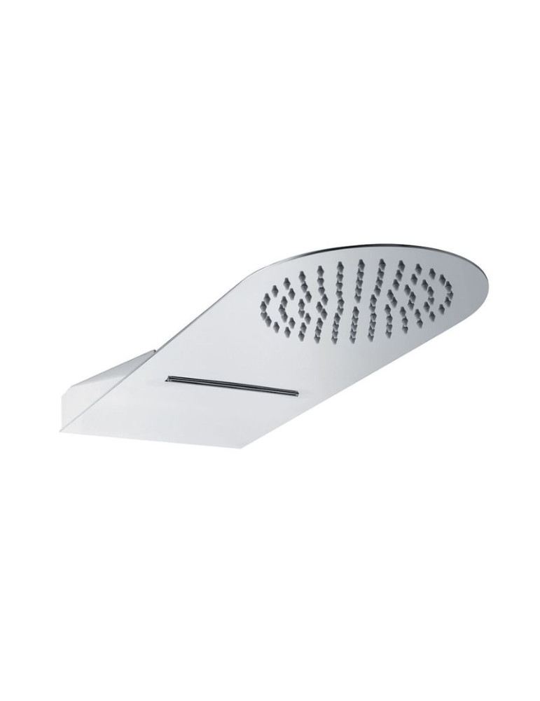 BARCELLONA Soffione A Parete Cromato Arrotondato SPHERA - SD2350253CR