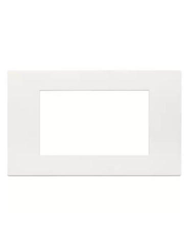 Placca 4 Moduli Bianco Serie Linea VIMAR - 30654.00