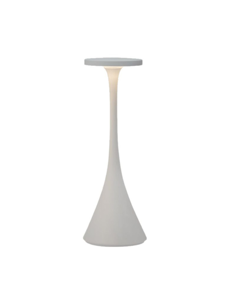 Lampada Da Tavolo Bianca FUNNY Per Interni ed Esterni 2,2W PAN LIGHTING EVOLUTION - TAV40050