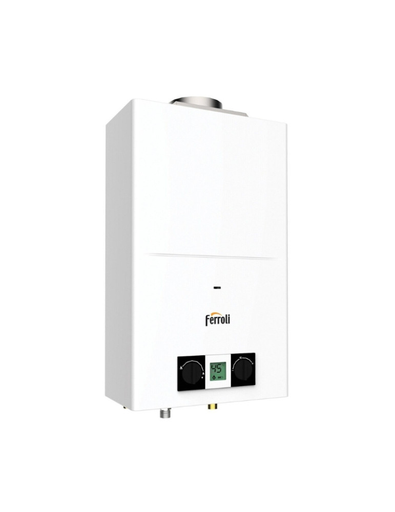 Scaldabagno a Gas Metano Ferroli PEGASO ECO 14 Camera Aperta Low NOx FERROLI - GCC1PLAA