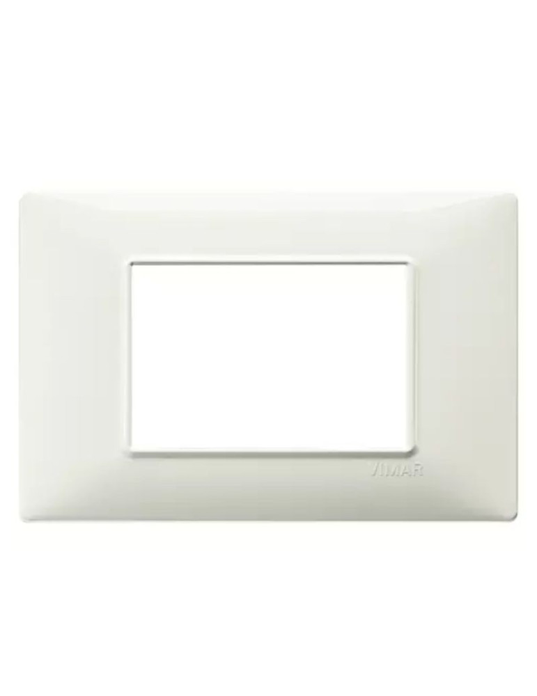 Placca 3 Moduli Avorio Serie Plana VIMAR - 14653.02
