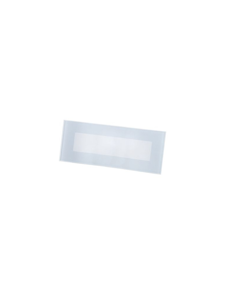 Segnapasso In Vetro TRICOLOR LED Dimmerabile Da Incasso 6W Per Scatole Standard 506 IP66 LAMPO - SPLED506VMC