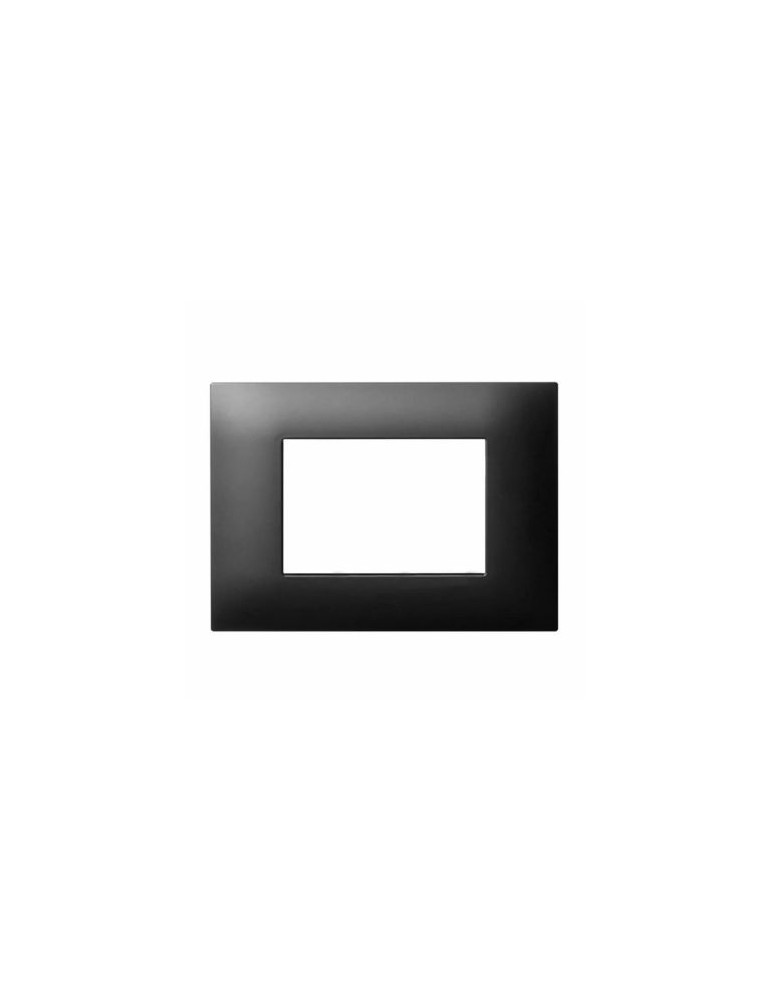 Placca Cornice Tecnopolimero Young S44 Grigio Tekla 3 moduli AVE - 44PJ03GTK