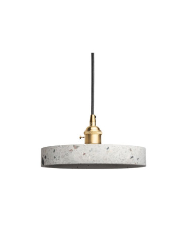 Lampadario A Sospensione In Cemento Pietra Piatta ALVERLAMP - LCO7982
