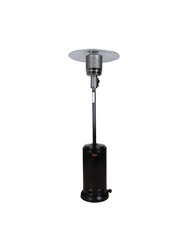 Stufa A Gas Per Esterno Riscaldatore Da Esterni 14000W Max Nero Vinco - 71300