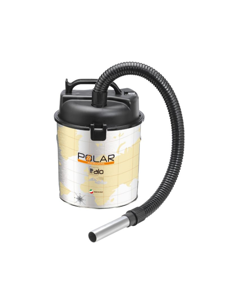 Aspiracenere Elettrico Polar 900W Serbatoio Litografato 18L Con Maniglia VINCO - 47164