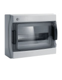 Centralino A Parete Quadro IP65 12 Moduli Grigio BOCHIOTTI - B06523