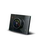 Cronotermostato Smart Connesso T44 Con Rilevazione Umidità Ambiente Alluminio Antracite Satinato AVE - 445CRTANS-W