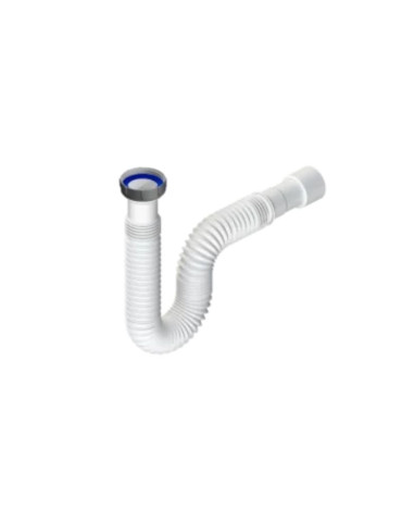 Tubo Di Scarico Compattabile Ed Estendibile DN32/40 Ghiera In Alluminio L.B. PLAST - D226-M