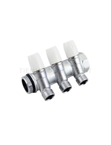 Collettore Lineare 2 Vie 3/4'' Maxima Per Sanitari 1866K TIEMME - 1860008