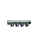 Collettore Componibile Lineare M-F Cromato 4 Vie 3/4'' Int. 36mm FAR - 3400 34