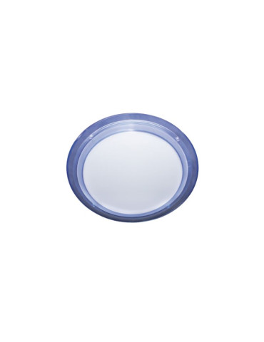 Plafoniera Led Tonda Azzurra 24W 6500K STONE GROUP - 2030/B