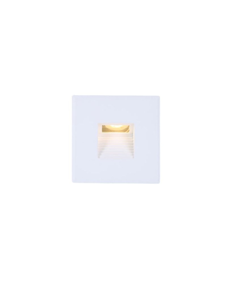 Faretto Led MELLER Quadrato Bianco 3W Downlight ARON LIGHT - ILAR01056