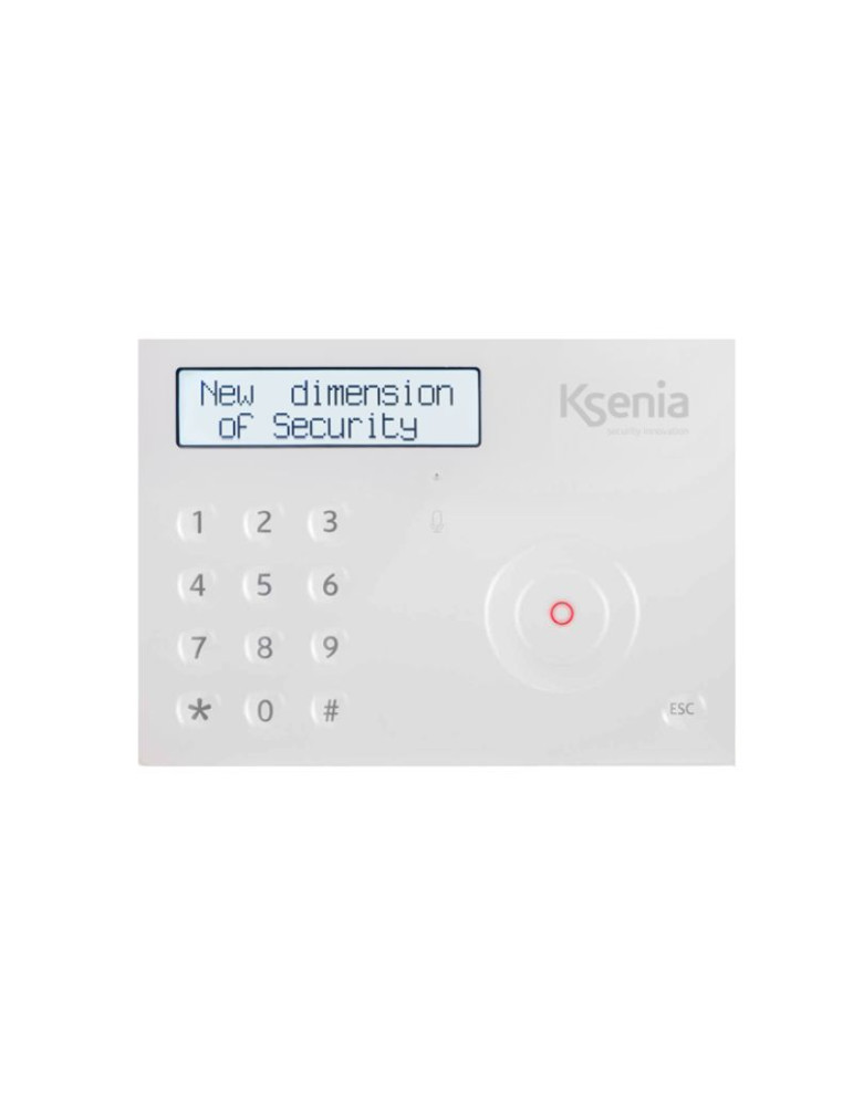 ERGO M Tastiera Bianca + RFID Da Interno LCD Soft Touch KSENIA - KSI2100021.311