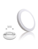 Plafoniera Downlight BIG OSLO ROUND Apparecchio Circolare Da Soffitto CCT Selezionabile BOT LIGHTING - OSLO285XC