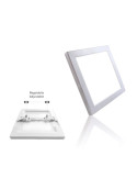 Plafoniera DOWNLIGHT OSLO SQUARED Bianco Pannello Squadrato CCT Selezionabile BOT LIGHTING - OSLO185XQ