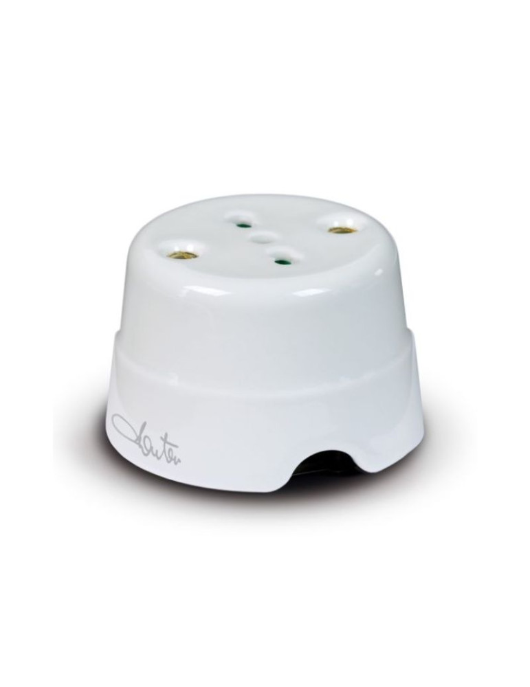 Presa Bipasso In Ceramica P17/11 Bianco FANTON - 84010