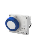 Presa Interbloccata Serie Omnia C/Fus. 2PT 16A Blu SCAME - 406.1683