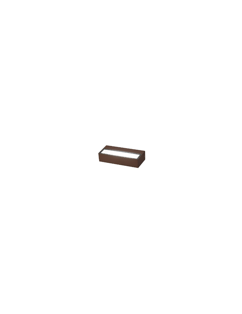 Applique Led Da Parere NIVES1 Per Interni/Esterni Corten BOT LIGHTING - NIVES112CK