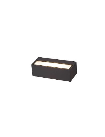Applique Led Da Parere NIVES2 Per Interni/Esterni Doppia Emissione Grigio Antracite BOT LIGHTING - NIVE220GK