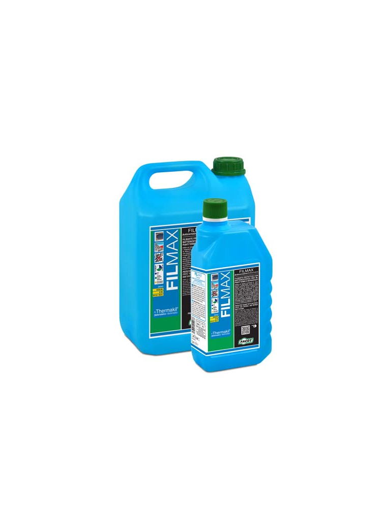 Liquido FILMAX+Thermakil Trattamento Acque Addolcimento Filtrazione Per Impianti Termici FACOT - IDRFILM FIL1000E