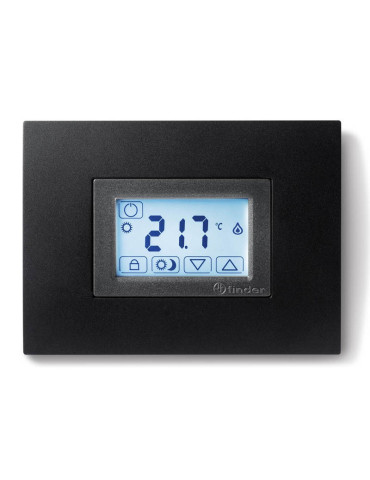 Termostato Da Incasso Touch Screen Nero FINDER - 1T5190032000