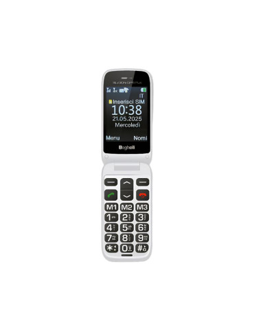 Telefono Salvavita Phone SLV30N-GPS Plus Silver BEGHELLI - 9201N