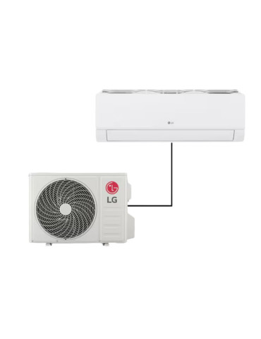 Condizionatore Monosplit DUALCOOL LIBERO SMART LG Wi-fi 9000 BTU LG - EZ09CSU.CA31+EZ09CSN.CSJ1